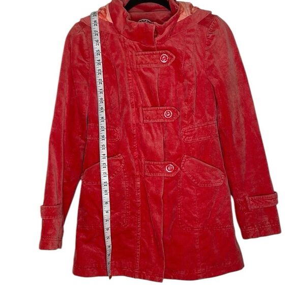 Anthropologie Idra Soft Coral Jacket Unique Corduroy - Picture 7 of 10
